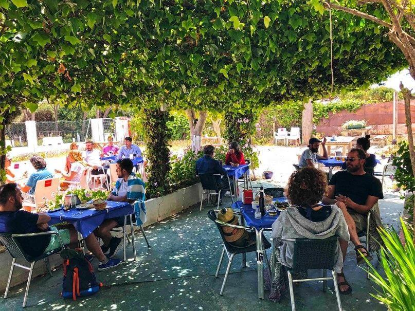 Hospederia Restaurante Tarin Hotell Los Canos De Meca Exteriör bild